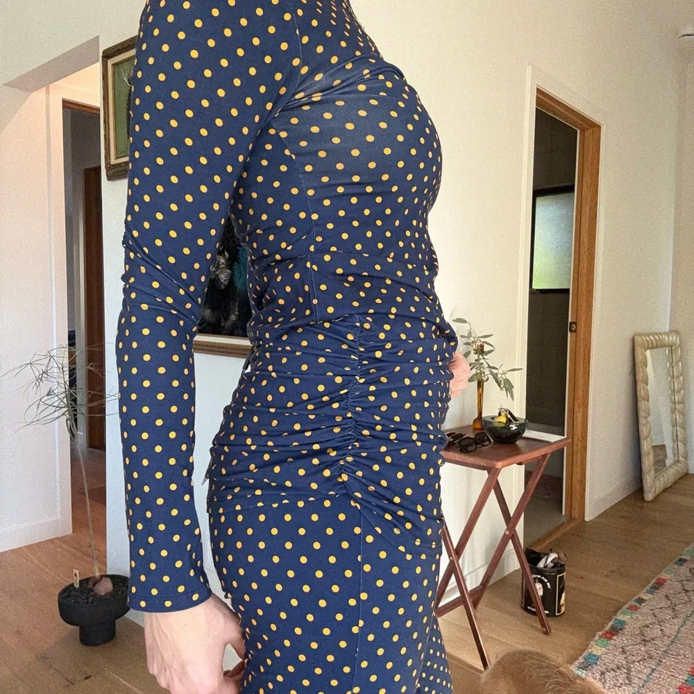 Miaou Navy Polka Dot Set - Picture 4 of 5